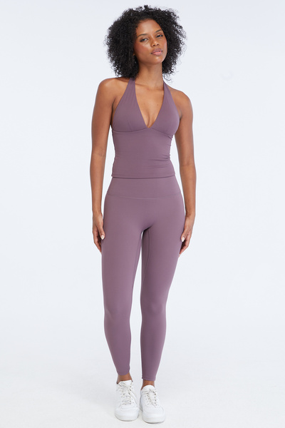 Issha Core Set - Halter Yaka Spor Atlet & Yüksek Bel Tayt Takımı