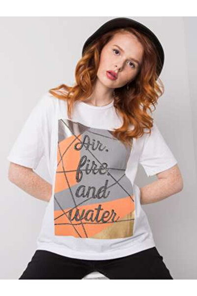 H&B t-shirt shirt, H&B, Cotton, Round Neck, White, model HB-TS-3059.78P