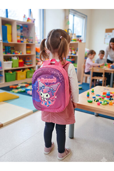 Shopiolog Chrome 3D Embossed Kindergarten Nursery and Daily Use Bag Backpack ...
