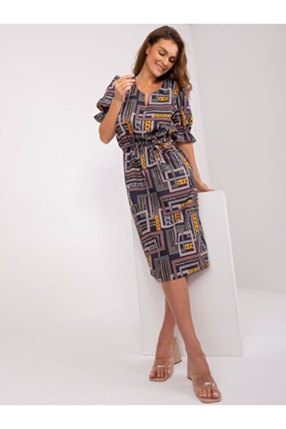 LAKERTA Women's Dress, LAKERTA, Polyester, Straight Dress, Graphite, model LK...