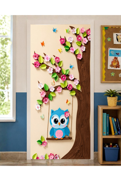 PROMISEBACKDROP2 190X75Cm Elastic Door Decoration, Fabric Door Dressing, Cute...