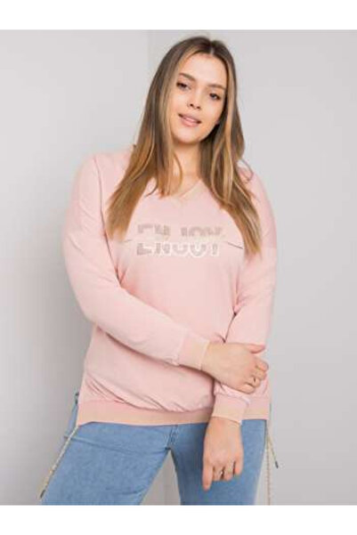 Relevance Bluza Dama, RELEVANCE, Bumbac, Maneca lunga, Roz deschis, model RV-...