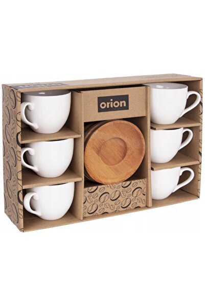 Orionis Set de 6 cești de espresso din porțelan, cadou