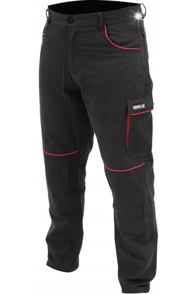 yato Salopetă de lucru cu 7 buzunare, 100% bumbac, mărime reglabilă. L/XL