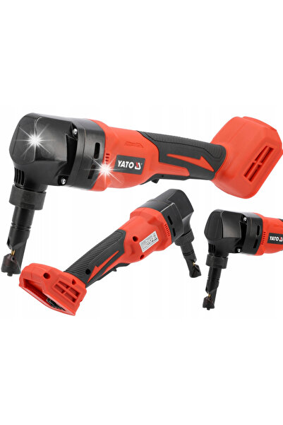 yato Foarfece electrice pentru tăiat tablă, cu acumulator 18V, corp fără baterie