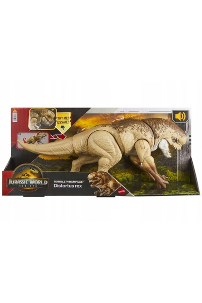 mattel JURASSIC WORLD REÎNNAȘTERE FIGURINĂ DINOZAVR DISTORTUS REX 50 CM DŹW