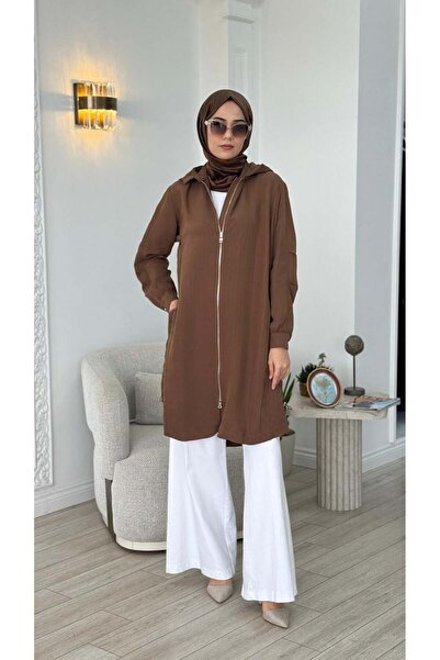 MissWhence Kapüşonlu Kap 39406