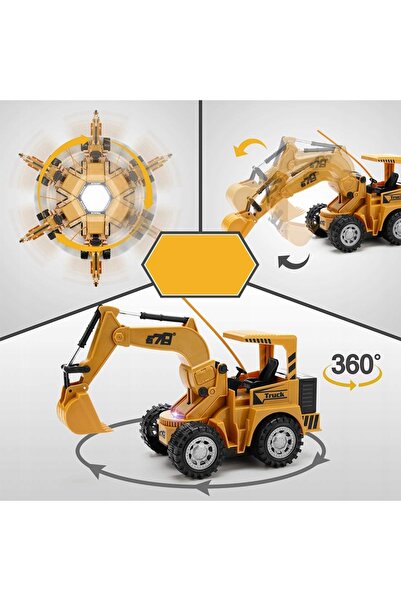 Stator Excavator, mașină de construcții, mașină, telecomandată, cu baterie