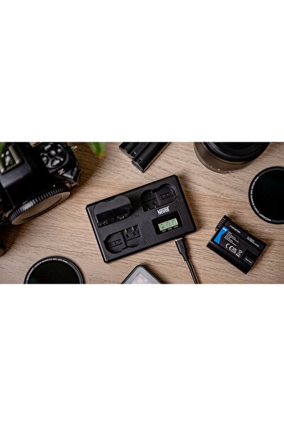 Newell ÎNCĂRCĂTOR USB 3X EN-EL15 PENTRU NIKON D500 D600 D610 D750 TRIPLU CANAL