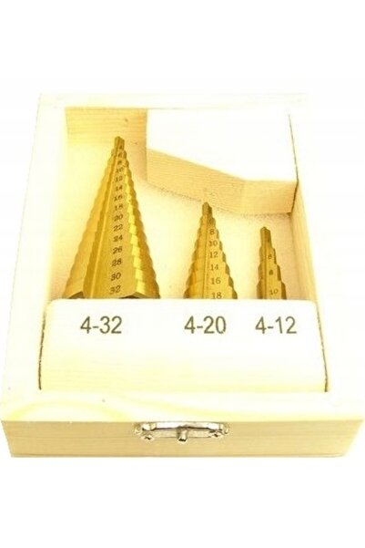 Silver Set de burghie conice HSS titan 4-32mm