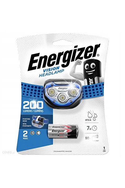 Energizer Lanternă puternică de tip lanternă tactică, Enerzizantă, 200LM, Bat...