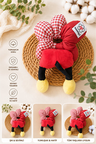 D&D Mickey Mouse Figürlü Lastik Toka