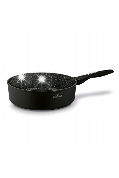 Starke Pro PATELNIA INDUCȚIE Adâncă Înaltă antiaderentă Gaz Mare Sesar 26 cm