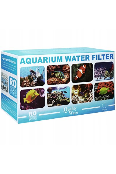 wodaRO Filtru de apă RO4 pentru osmoză pentru acvariu marin, demineralizare, ...