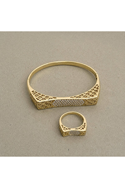 XUPING JEWELRY Ahu Set - Bileklik+Yüzük