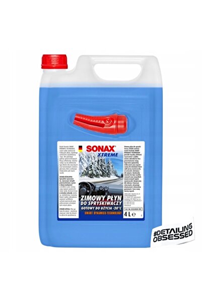 NO BRAND Lichid de iarnă pentru spălătorul de parbriz SONAX EXTREME 4L + VIKA...
