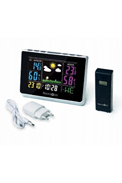 innature Stație meteo LCD color ZEGAR prognoză meteo senzor PRESIUNE UMIDITATE