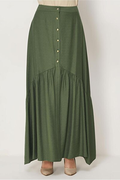 Alvina Linen Effect Skirt 60778