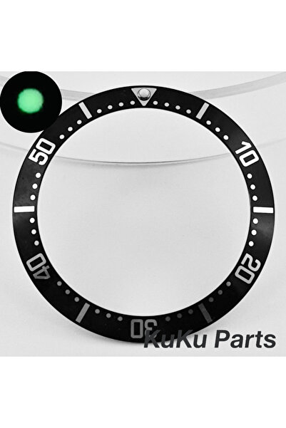 Choice3 NO.1 Black 38mm Slope 38mm*30.6mm High quality Aluminum Bezel Insert ...