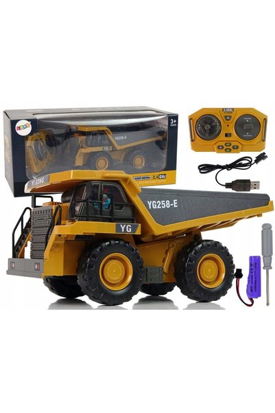 LeanToys Wywrotka Zdalor Controlată 2.4 G cu Atașament Mobil