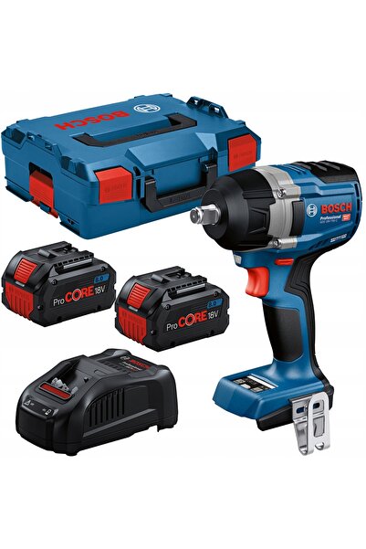 Boschen Cheie de impact cu acumulator 18V 2x 8 Ah puternică GDS 18V-750, încă...