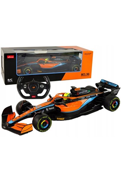 LeanToys Mașină de curse McLaren F1 telecomandată RC Rastar Portocalie 1:12