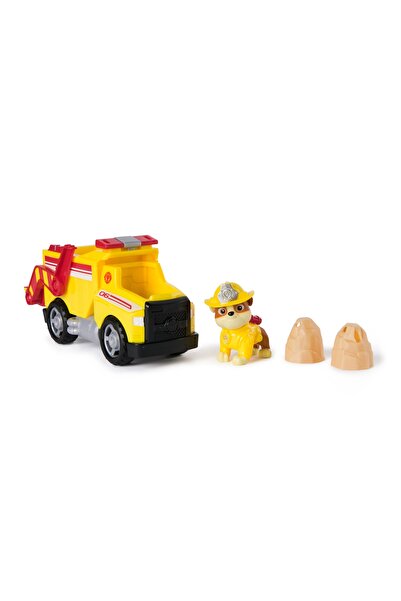 Spin Master Toys Far East Paw Patrol Rubble Salvare la Incendiu - Mașină de P...