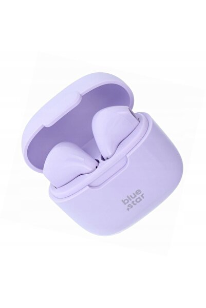 Blue Star Press Căști Blue Star TWS Bluetooth 5.3 violet pentru Motorola Moto G
