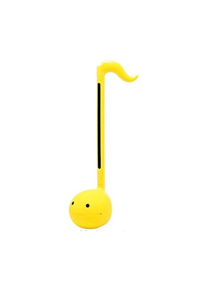 Otamatone Jucărie muzicală electronică galbenă