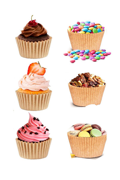 valletta Rost 100’lü Kağıt Kek, Cupcake ve Muffin Kalıbı