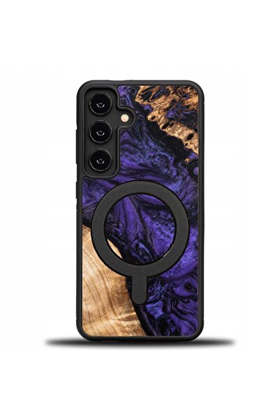 BewooDesign Husă Bewood Unique pentru Samsung Galaxy S25 - Violet cu MagSafe