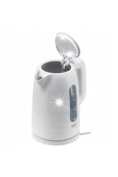 adler Fierbător electric fără fir 1,7L 2200W Filtru anticalcar STRIX