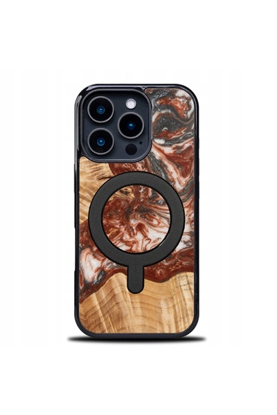 BewooDesign Husă Bewood Unique pentru iPhone 16 Pro - Planete - Venus cu MagSafe