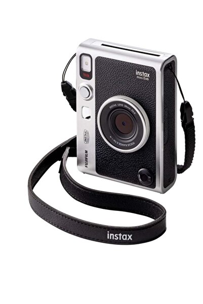 Fujifilm Instax Mini EVO Hybrid Black Instant Camera Bundle with 2X Mini Twin...