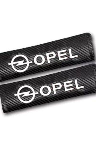 Opel Μαξιλαράκια Ζώνης Ασφαλείας Αυτοκινήτου Ανθρακονήματα 23x6εκ. 2τμχ HW-0400