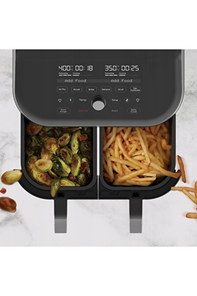 Instant Pot Friteuză cu aer cald fără ulei Vortex Plus Dual