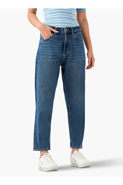 DNM High-Rise Mom Jeans