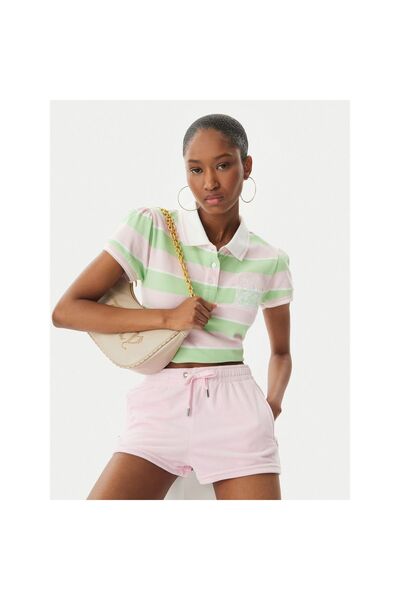 Juicy Couture Polo de damă JCGCT126015 Roz