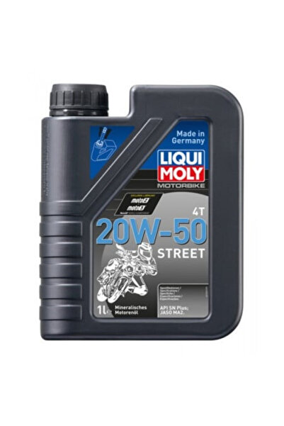 Liqui Moly Λάδι μοτοσικλέτας Street 4T 20W50 1L