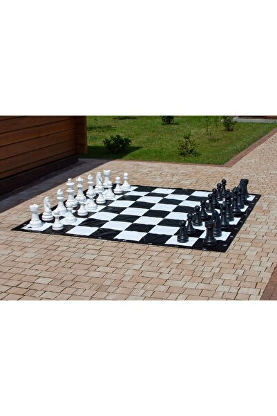 Sunrise Chess & Games Γιγάντια πλαστικά πιόνια σκακιού (ύψος βασιλιά 45 εκ.)
