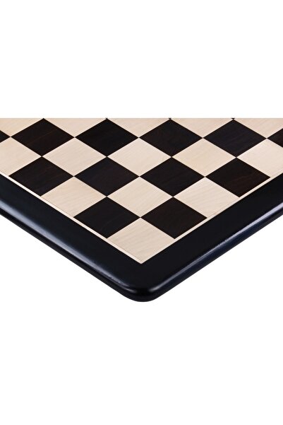 Sunrise Chess & Games Solid wood chessboard (53x53cm) - ebony/beech (field 55...