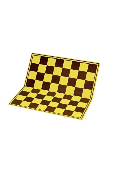 Sunrise Chess & Games Yellow/brown cardboard chessboard, matte