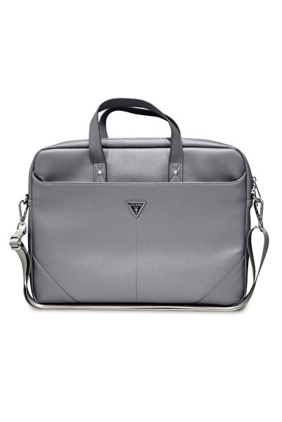 OEM Guess 4G Uptown Computer Bag Τσάντα κατάλληλη για laptop 15" (Silver - GU...