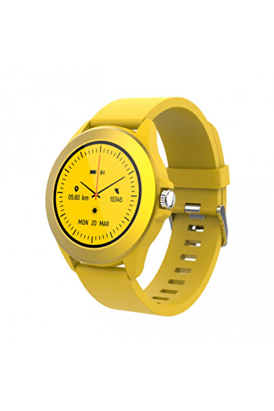 OEM Forever Smartwatch με παλμογράφο Colorum CW-300 xYellow σε κίτρινο χρώμα