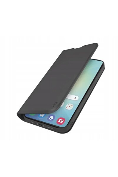 SBS Husă tip portofel netedă pentru Samsung Galaxy S25 Negru