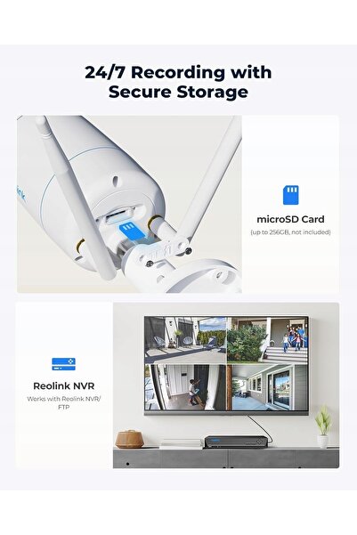 ReoLink Cameră W330 de exterior, Wi-Fi
