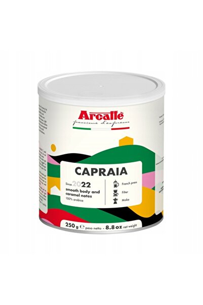 NO BRAND Cafea cu lapte ARCAFFE Capraia Arabica 0,25 kg