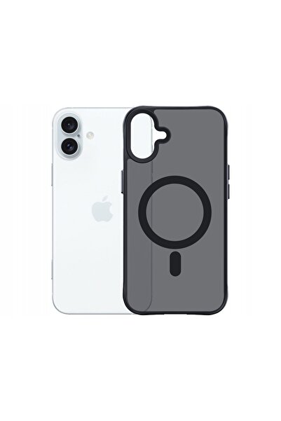 innature Husă XLINE Smoke Guardx pentru Apple iPhone 16 Plus Negru transparent