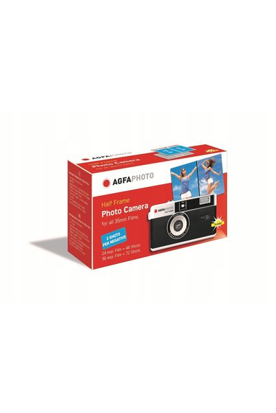 NO BRAND Aparat AGFAPHOTO Half Frame Negru