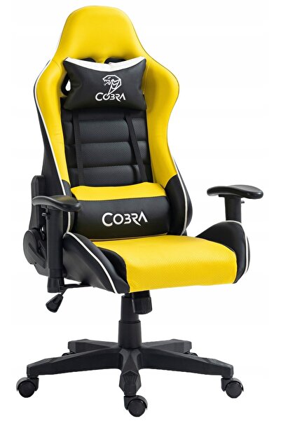 COBRA Fotel Rebel CR201 Galben-negru